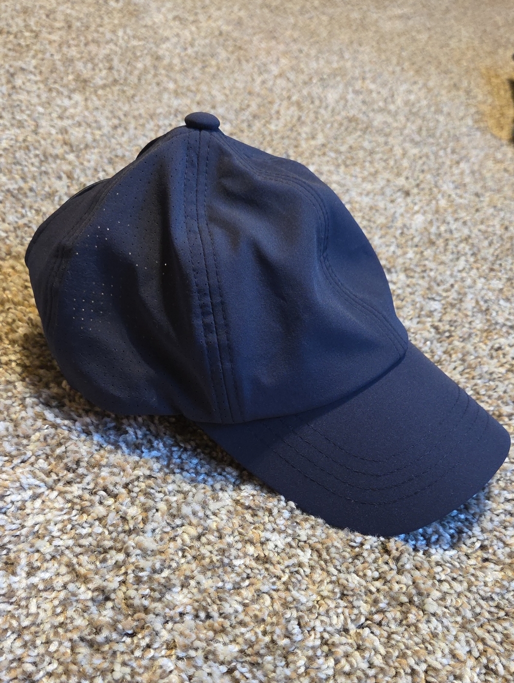 CALIA Women's Navy Performance Poney Tail Hat - Picture 3 of 6